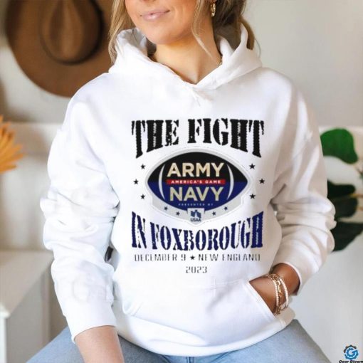 Official Grey Army Vs Navy The Fight In Foxborough 2023 America’s Game Shirt