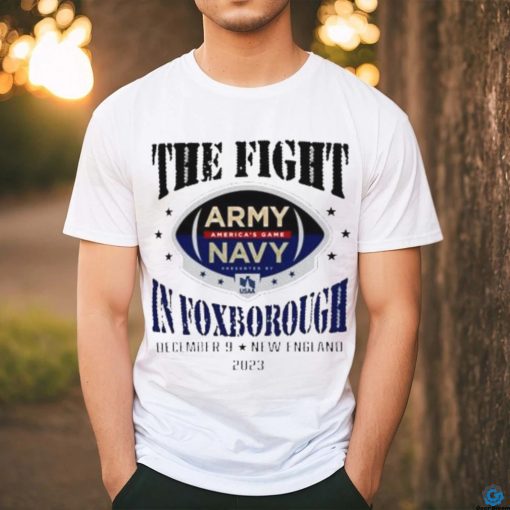 Official Grey Army Vs Navy The Fight In Foxborough 2023 America’s Game Shirt