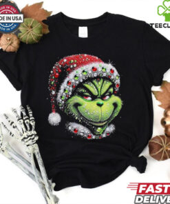 Official Grinch 2024 The Creepy Smile For Christmas T Shirt 1 Official Grinch 2024 The Creepy Smile For Christmas T Shirt