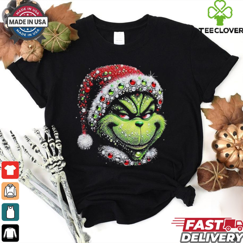 Official Grinch 2024 The Creepy Smile For Christmas T Shirt Official Grinch 2024 The Creepy Smile For Christmas T Shirt