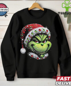Official Grinch 2024 The Creepy Smile For Christmas T Shirt 2 Official Grinch 2024 The Creepy Smile For Christmas T Shirt