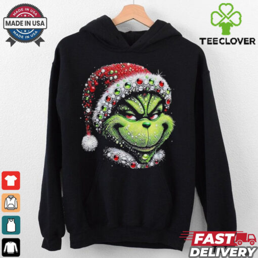 Official Grinch 2024 The Creepy Smile For Christmas T Shirt