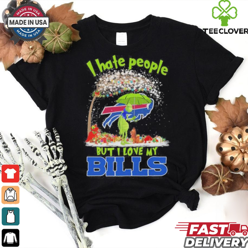Official Grinch And Max I Hate People But I Love My Buffalo Bills Shirt Official Grinch And Max I Hate People But I Love My Buffalo Bills Shirt