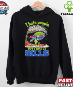 Official Grinch And Max I Hate People But I Love My Buffalo Bills Shirt