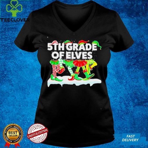 Official Grinch ELF Squad 5th Grade Of Elves Christmas Sweater Shirt hoodie, sweater