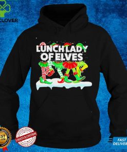 Official Grinch ELF Squad Lunch Lady Of Elves Christmas Sweater Shirt hoodie, sweater