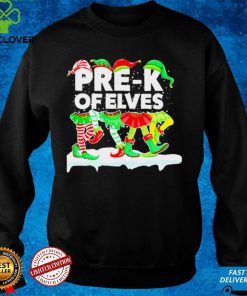 Official Grinch ELF Squad Pre K Of Elves Christmas Sweater Shirt hoodie, sweater