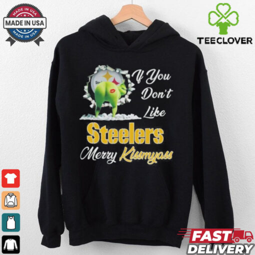 Official Grinch X Pittsburgh Steelers If You Don’t Like Steelers Merry Kissmyass Shirt