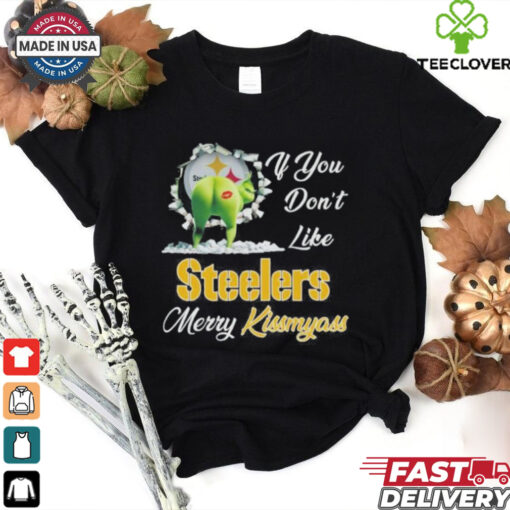 Official Grinch X Pittsburgh Steelers If You Don’t Like Steelers Merry Kissmyass Shirt