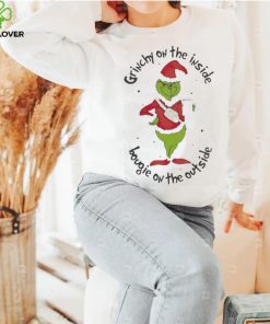 Official Grinch grinchy on the inside bougie on the outside Christmas T shirt 3 Official Grinch grinchy on the inside bougie on the outside Christmas T shirt