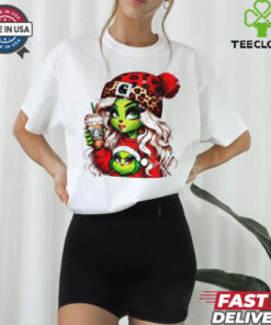 Official Grinchmas PNG, Santa Grinch Coffee Shirt