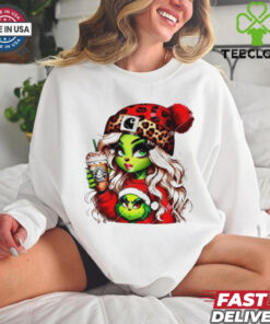 Official Grinchmas PNG, Santa Grinch Coffee Shirt