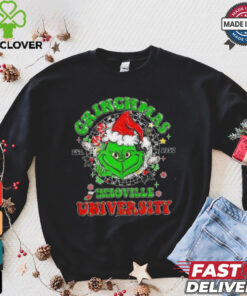 Official Grinchmas Whoville University Est 1957 Grinch Merry Christmas 2024 Shirt