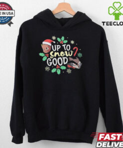 Official Groot and Rocket Holiday Guardians of the Galaxy Up To Snow Good Shirt