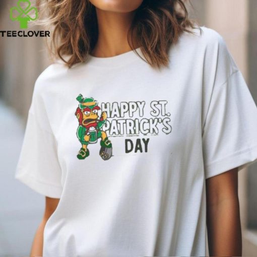 Official Groundskeeper Willie Happy St Patrick’s Day 2024 T shirt