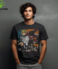 Official Guilty Gear Strive Sol And Ky Black Tee Shirt