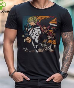 Official Guilty Gear Strive Sol And Ky Black Tee Shirt