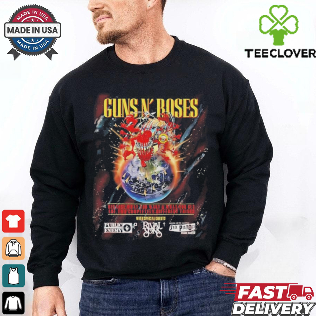 Official Gun N’ Roses Tour 2025 With Special Guests Shirt Official Gun N’ Roses Tour 2025 With Special Guests Shirt
