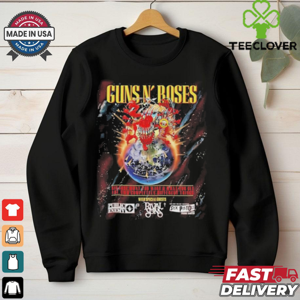 Official Gun N’ Roses Tour 2025 With Special Guests Shirt Official Gun N’ Roses Tour 2025 With Special Guests Shirt