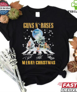 Official Guns N’ Roses Merry Christmas 2024 Happy Holidays T Shirt