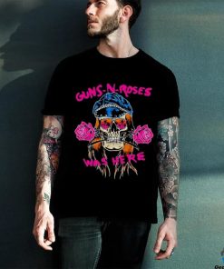 Official Guns N’ Roses Skull Gn’R Was Here Shirt