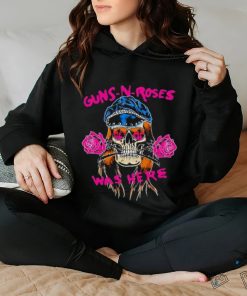 Official Guns N’ Roses Skull Gn’R Was Here Shirt