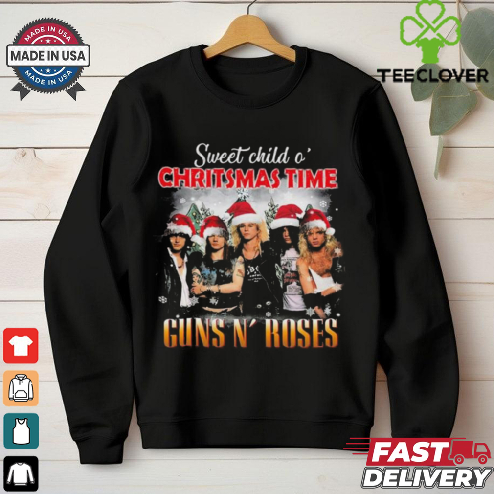 Official Guns N’ Roses Sweet Child O’ Christmas Time 2024 Shirt Official Guns N’ Roses Sweet Child O’ Christmas Time 2024 Shirt