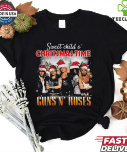Official Guns N’ Roses Sweet Child O’ Christmas Time 2024 Shirt