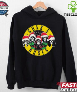 Official Guns N’ Roses X Mas Skulls Christmas 2024 t shirt