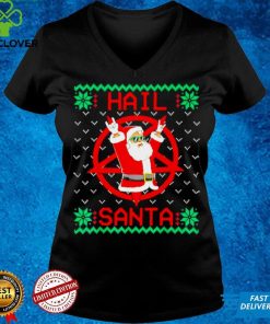 Official Hail Santa Ugly Christmas hoodie, sweater, longsleeve, shirt v-neck, t-shirt