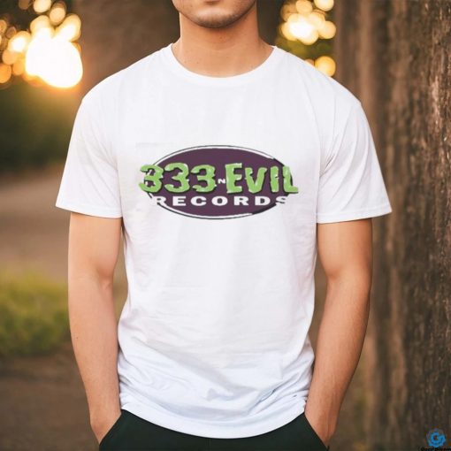 Official Halfevilco 333 Records Shirt