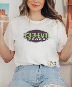 Official Halfevilco 333 Records Shirt
