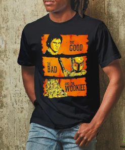 Official Han Solo The Good Boba Fett The Bad And Chewbacca The Wookiee T Shirt