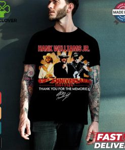 Official Hank Williams Jr. 60th Anniversary 1964 2024 Thank You For The Memories T Shirt