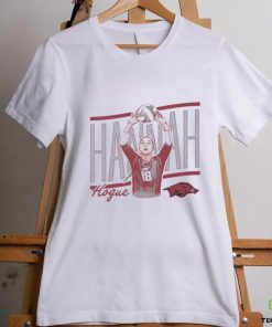 Official Hannah Hogue Cartoon Volleyball T shirt