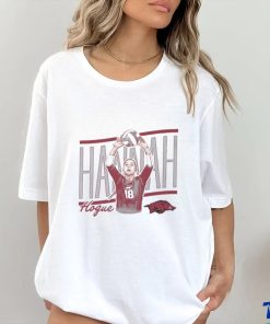 Official Hannah Hogue Cartoon Volleyball T shirt