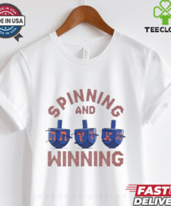 Official Hanukkah New York Mets MLB Spinning And Winning Dreidel t shirt