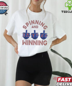 Official Hanukkah New York Mets MLB Spinning And Winning Dreidel t shirt