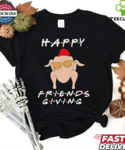 Official Happy Friendsgiving Fall Autumn Friends Turkey Thanksgiving T Shirt