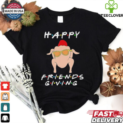 Official Happy Friendsgiving Fall Autumn Friends Turkey Thanksgiving T Shirt