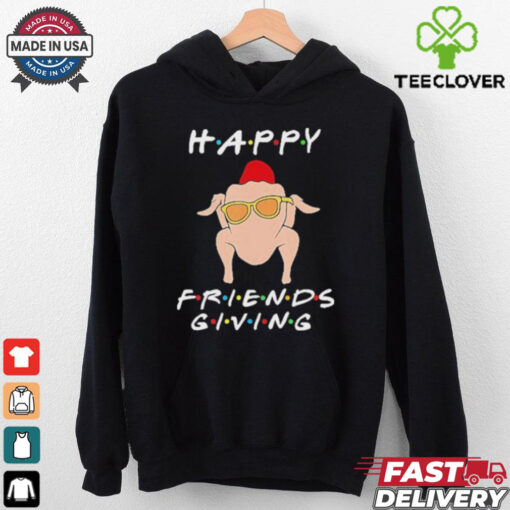 Official Happy Friendsgiving Fall Autumn Friends Turkey Thanksgiving T Shirt