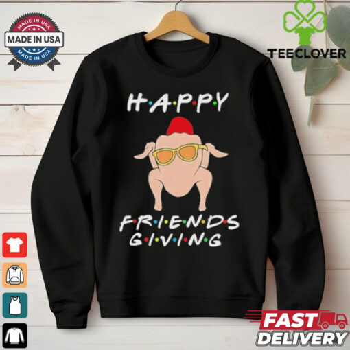 Official Happy Friendsgiving Fall Autumn Friends Turkey Thanksgiving T Shirt