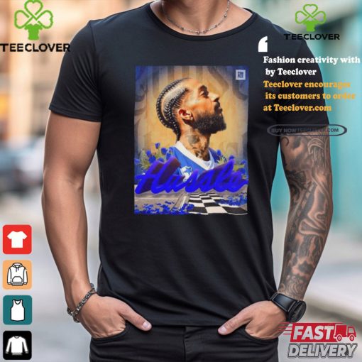 Official Happy Heavenly Birthday Nipsey Hussle He Would Have Turned 39 Today Poster shirt