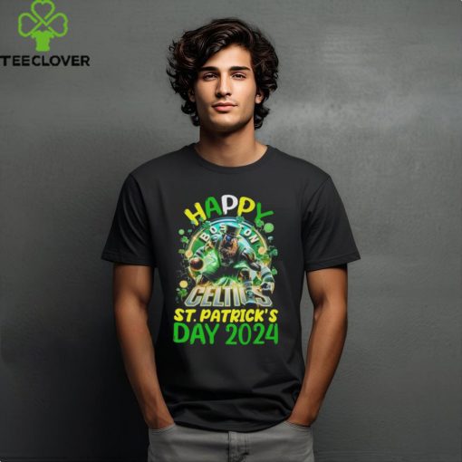 Official Happy St Patrick’s Day 2024 Boston Celtics Shirt