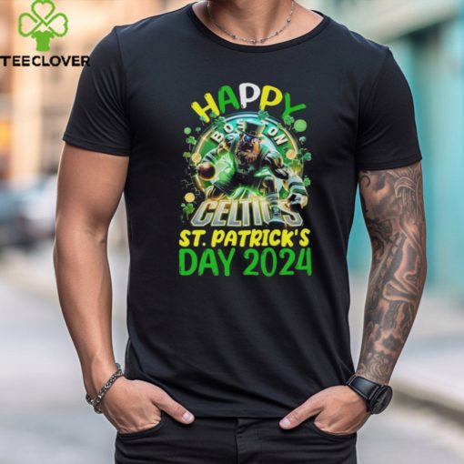 Official Happy St Patrick’s Day 2024 Boston Celtics Shirt