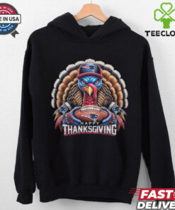 Official Happy Thanksgiving New England Patriots Football Turkey 2024 Shirt