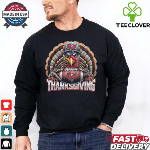Official Happy Thanksgiving Tampa Bay Buccaneers Football Turkey 2024 Shirt