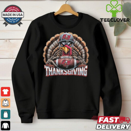Official Happy Thanksgiving Tampa Bay Buccaneers Football Turkey 2024 Shirt