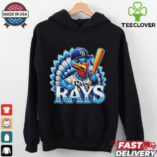 Official Happy Thanksgiving Tampa Bay Rays Baseball Turkey 2024 Shirt