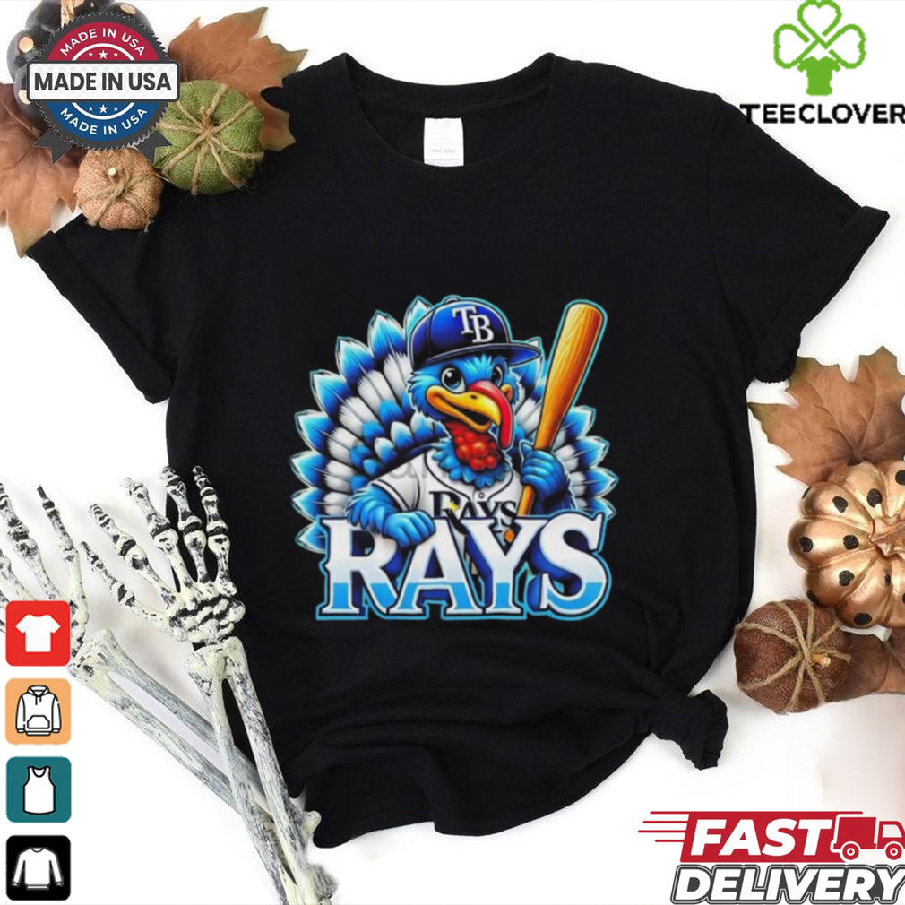 Official Happy Thanksgiving Tampa Bay Rays Baseball Turkey 2024 Shirt Official Happy Thanksgiving Tampa Bay Rays Baseball Turkey 2024 Shirt